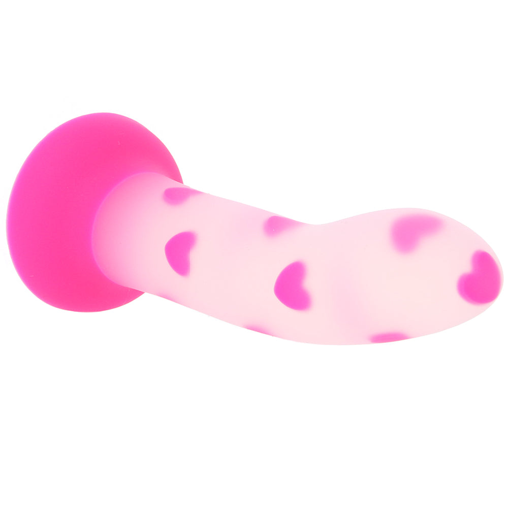 Glow Stick Heart Glow in the Dark Dildo