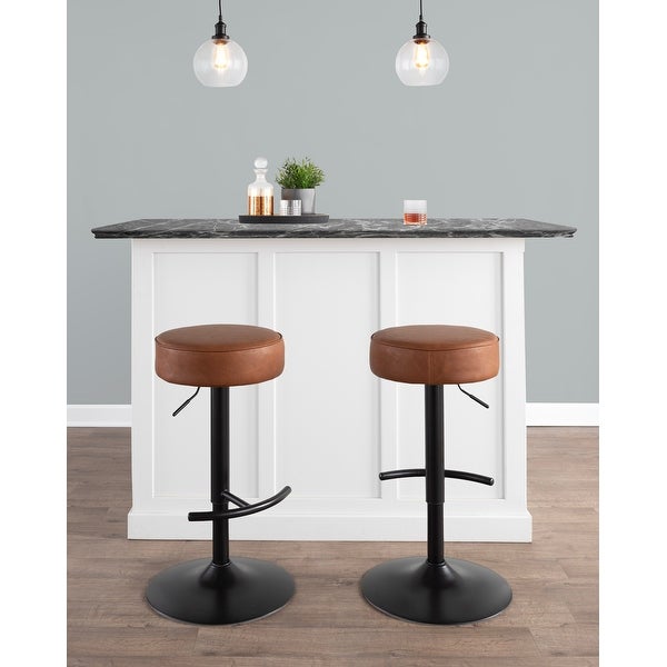 Strick and Bolton Esme Adjustable Bar Stool (Set of 2)