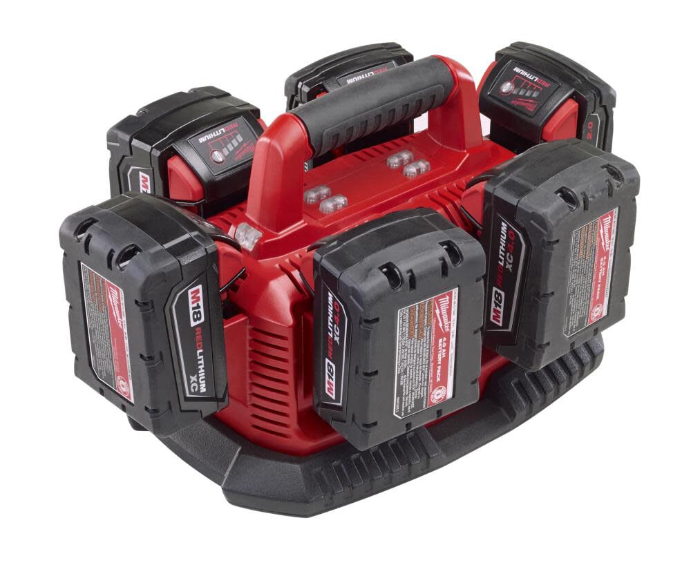 Milwaukee M18 Six-Pack Sequential Charger 48-59-1806 from Milwaukee