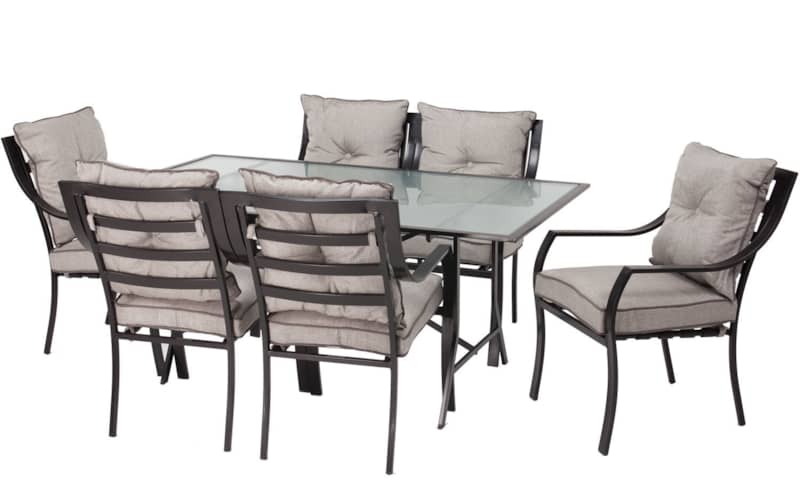 Hanover Lavallette 7-Piece Outdoor Dining Patio Set