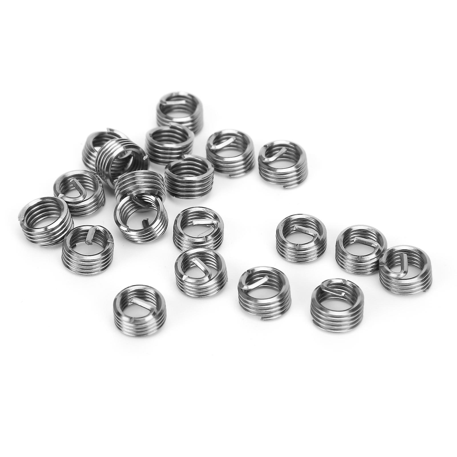 50pcs Thread Repair Inserts Steel Wire Protection Sleeve Hardware Accessories M8 X 1.251d