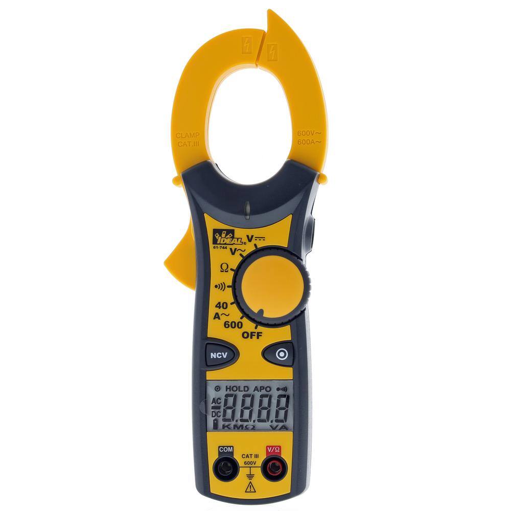 IDEAL Clamp Meter 600 Amp AC with NCV 61-744