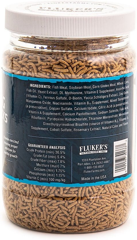 Fluker's Floating Frenzy Sticks Aquatic Turtle Food， 14-oz