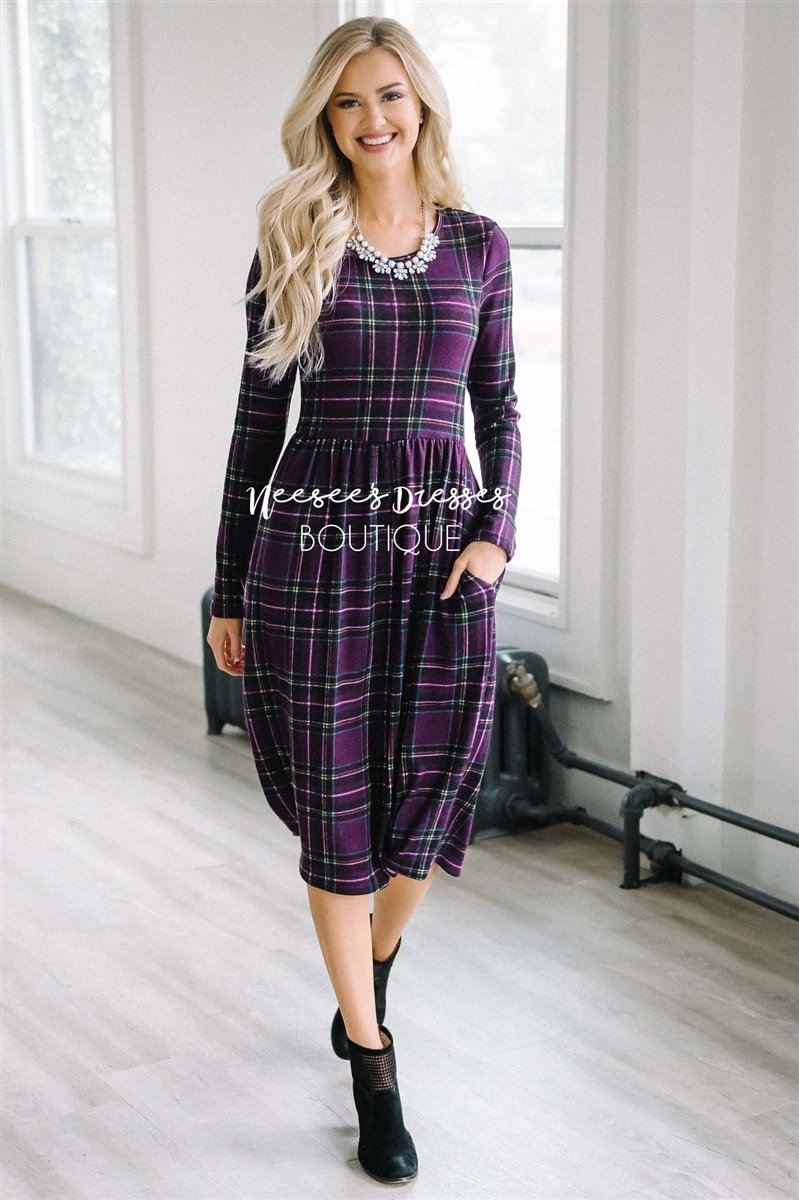 The Nellie Plaid Dress