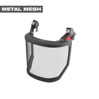 MW BOLT Full Face Metal Mesh Shield (Safety Helmet No Brim) 48-73-1431