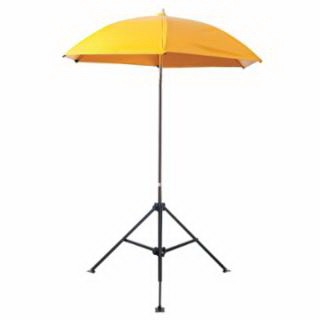 Lapco UM7VY Heavy Duty Umbrella  6 1/2 Ft H  Yello...