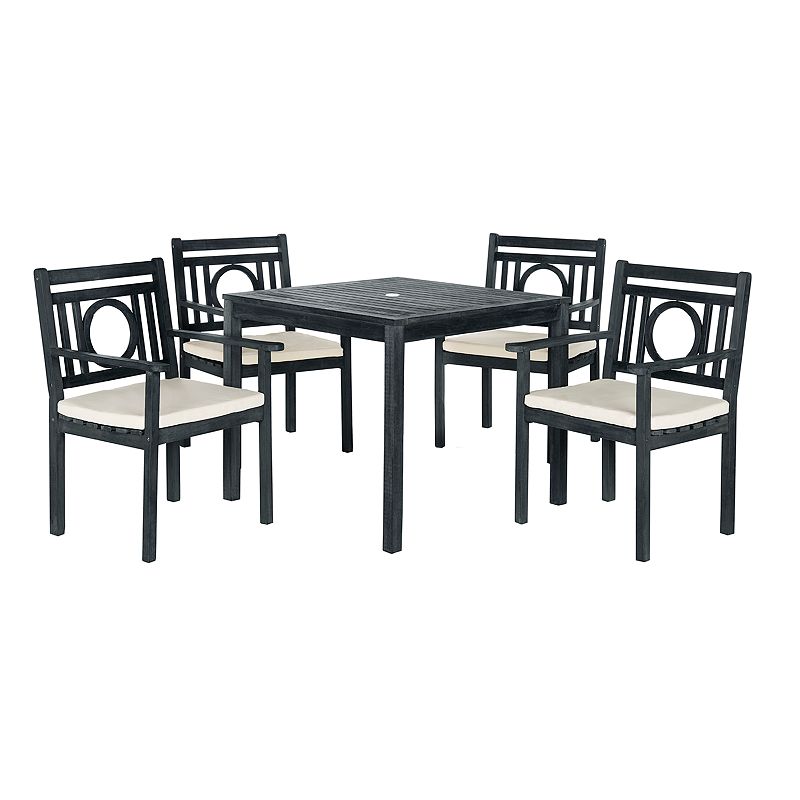 Safavieh Montclair Indoor / Outdoor Dining Table and Chair 5-piece Set