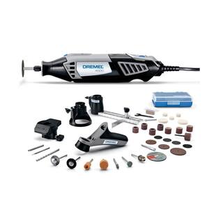 Dremel 4000 Series 1.6 Amp Variable Speed Corded Rotary Tool Kit wRotary Keyless Multi-Chuck for 132