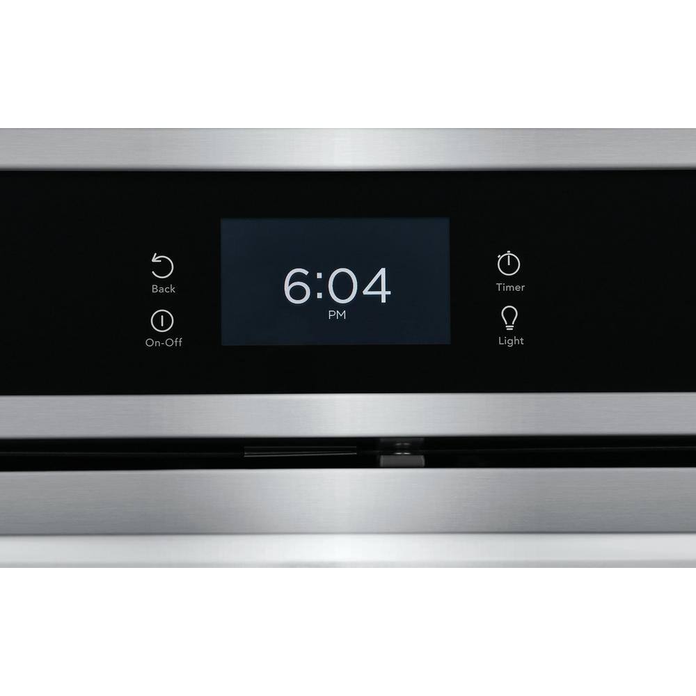 FRIGIDAIRE GALLERY 30 in. Single Electric Wall Oven with Total Convection in Smudge-Proof Stainless Steel GCWS3067AF