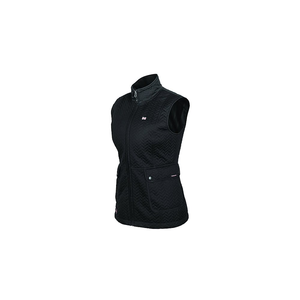 Mobile Warming Cascade Vest Womens Black Small