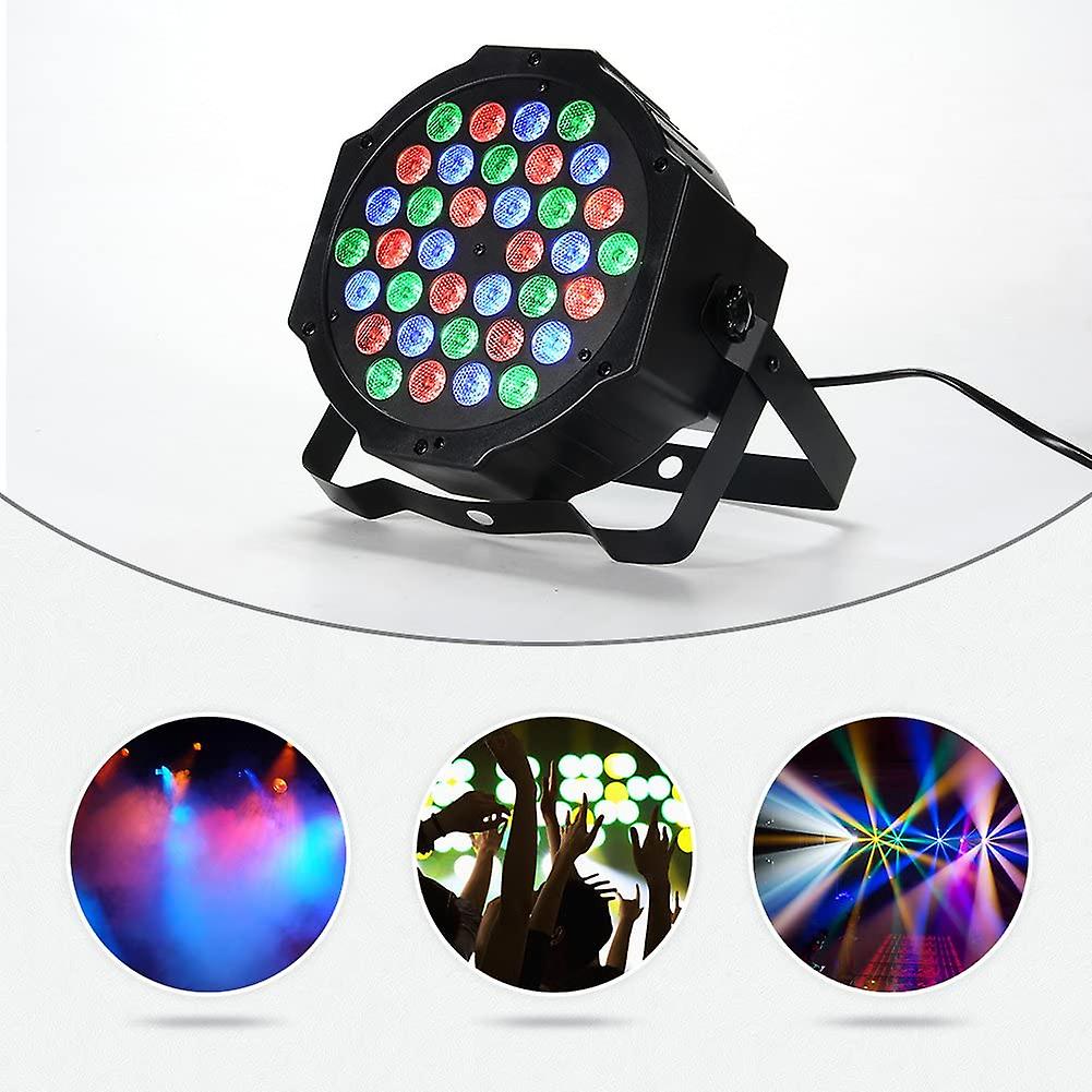 36 Led 36w Headlight Par Lamps， Rgb Multi-color 7 Mode Lighting