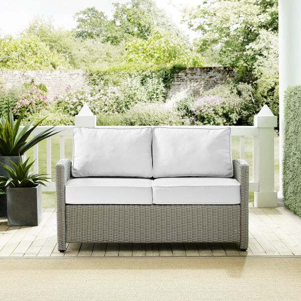 Bradenton Outdoor Loveseat - Sunbrella