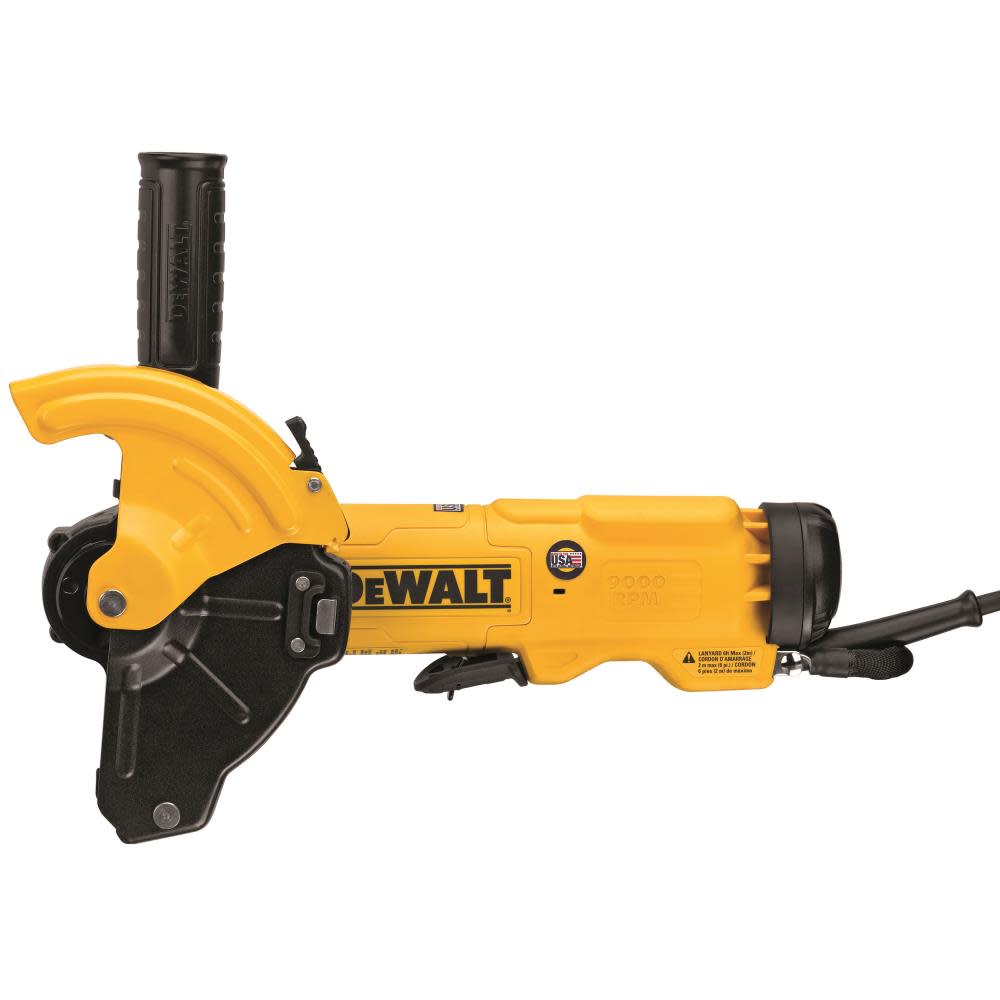 DEWALT 6 In. (150mm) No Lock Paddle Cutoff Tool with Adjustable Cutoff Guard DWE46144N from DEWALT