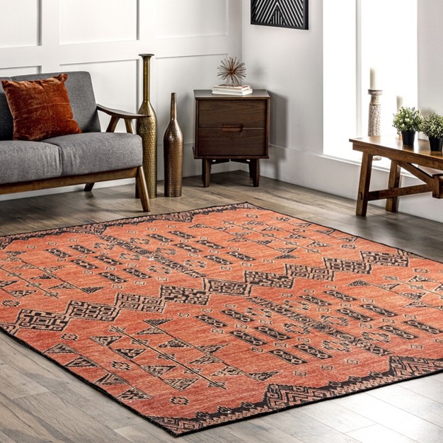 Nuloom Quincy Cotton blend Traditional Area Rug