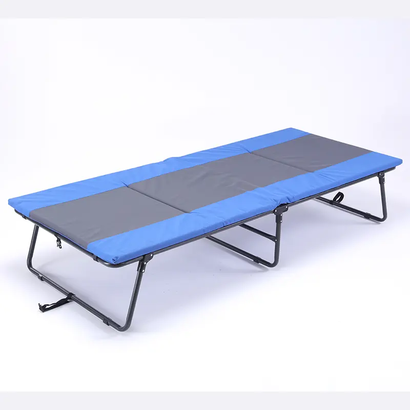 China Wholesale Folding Elevated Sleeping Camping Bed Camping Cot Bed for Travel