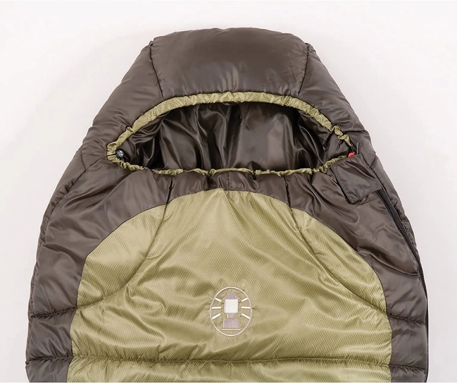 Cold-Weather Mummy Sleeping Bag, 0°F Sleeping Bag for Big & Tall Adults, No-Snag Zipper with Adjustable Hood for Warmth and Ventilation