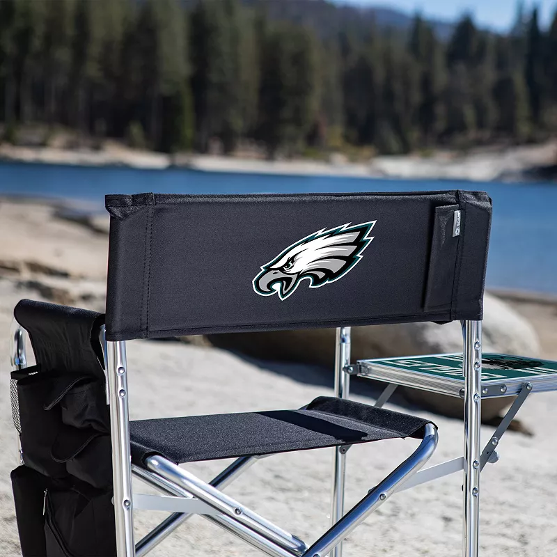 NFL Philadelphia Eagles Sports Chair with Side Table