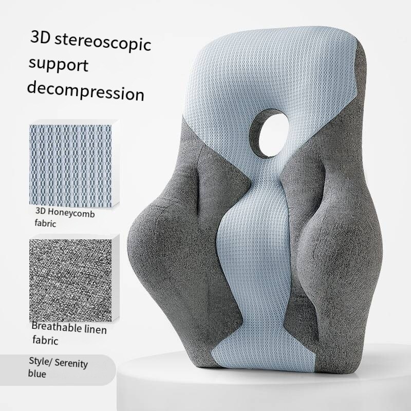 Office lumbar support cushion ergonomic lumbar support   N/A