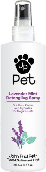 John Paul Pet Lavender Mint Dog and Cat Detangling Spray