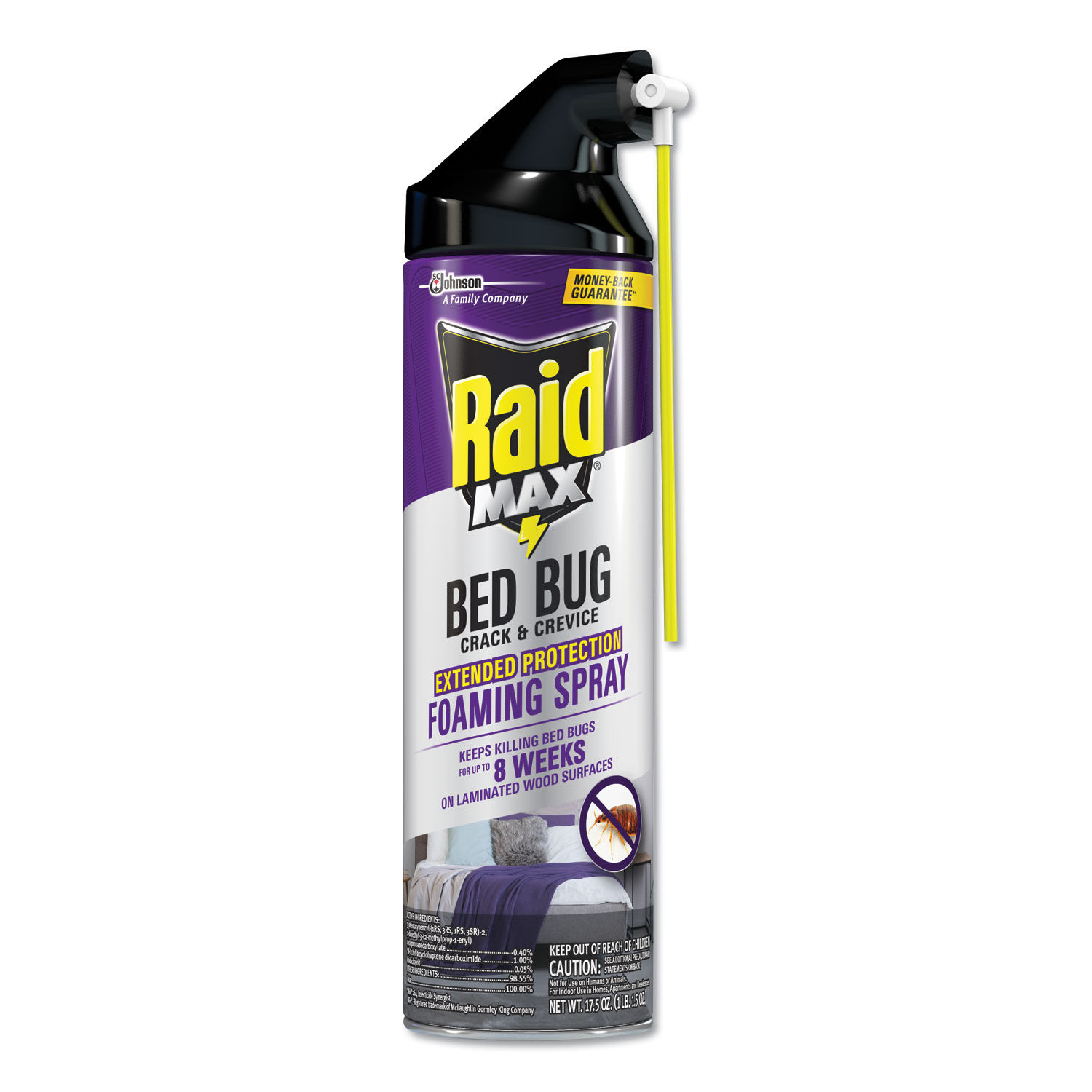 Foaming Crack and Crevice Bed Bug Killer by Raidandreg; SJN305739EA