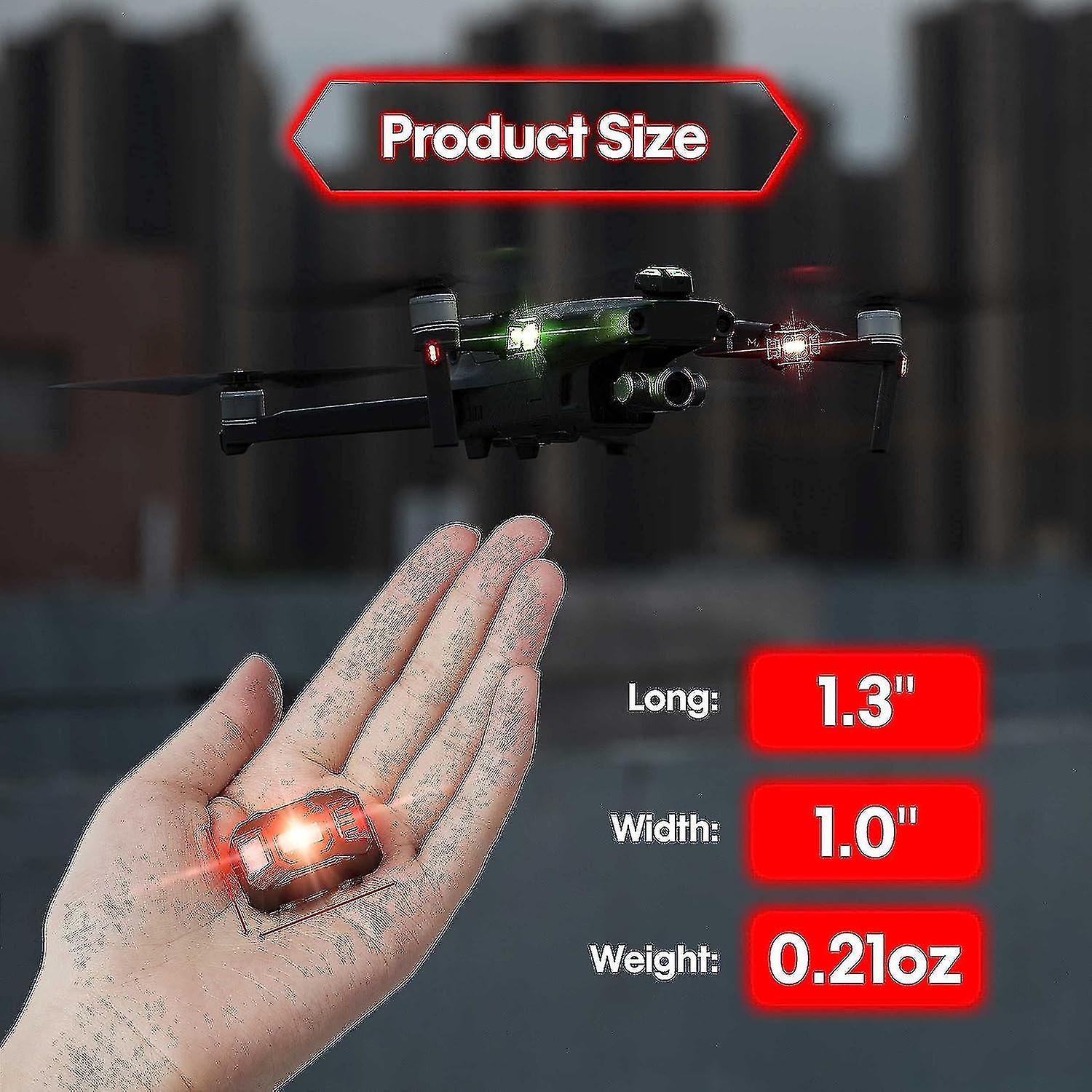 Drone Strobe Lights Faa Anti collision Lighting Light Night Flight Lights With 4 Colors For Dji Mini