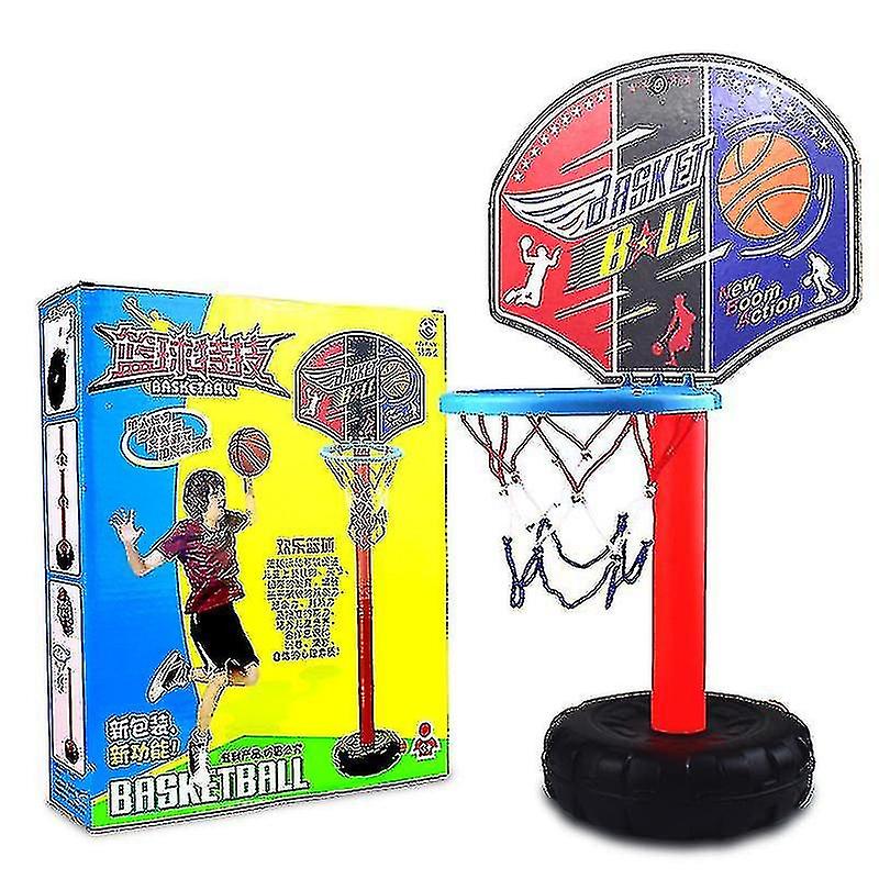 Children's Adjustable Basketball Hoop Parent-child Interactive Liftable Indoor Vertical Basketball S