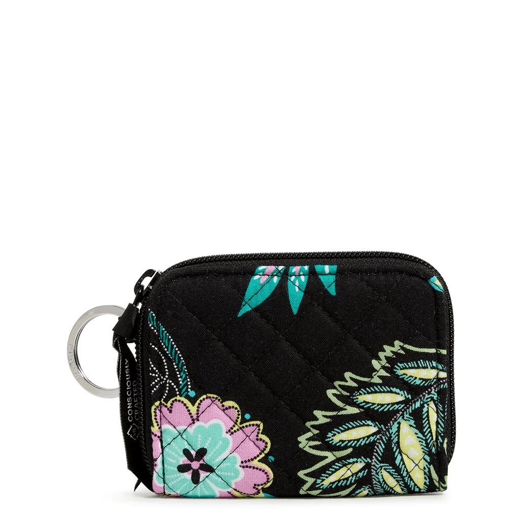 Vera Bradley  RFID Petite Zip-Around Wallet In Island Garden