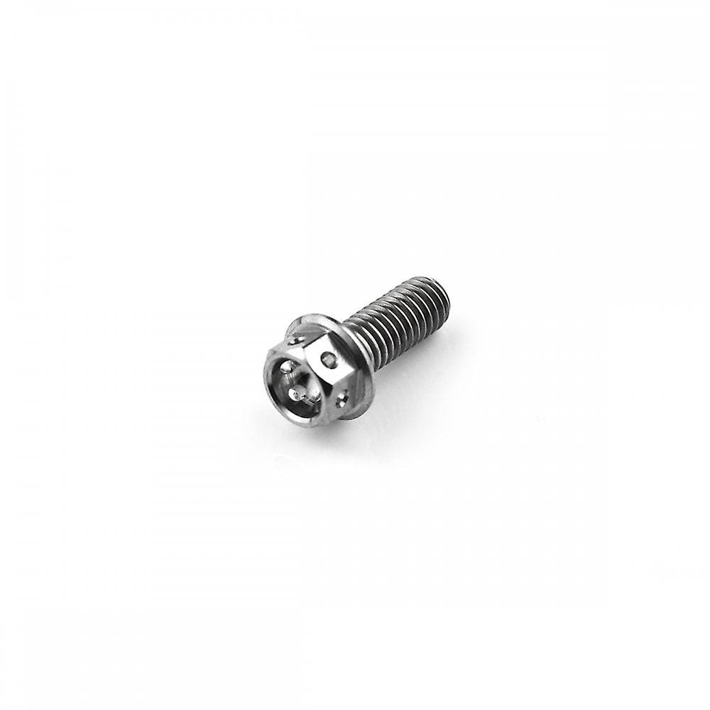 Racebolt Titanium Race Drilled Hex Head Bolt M6 X 1.0mm X 18mm