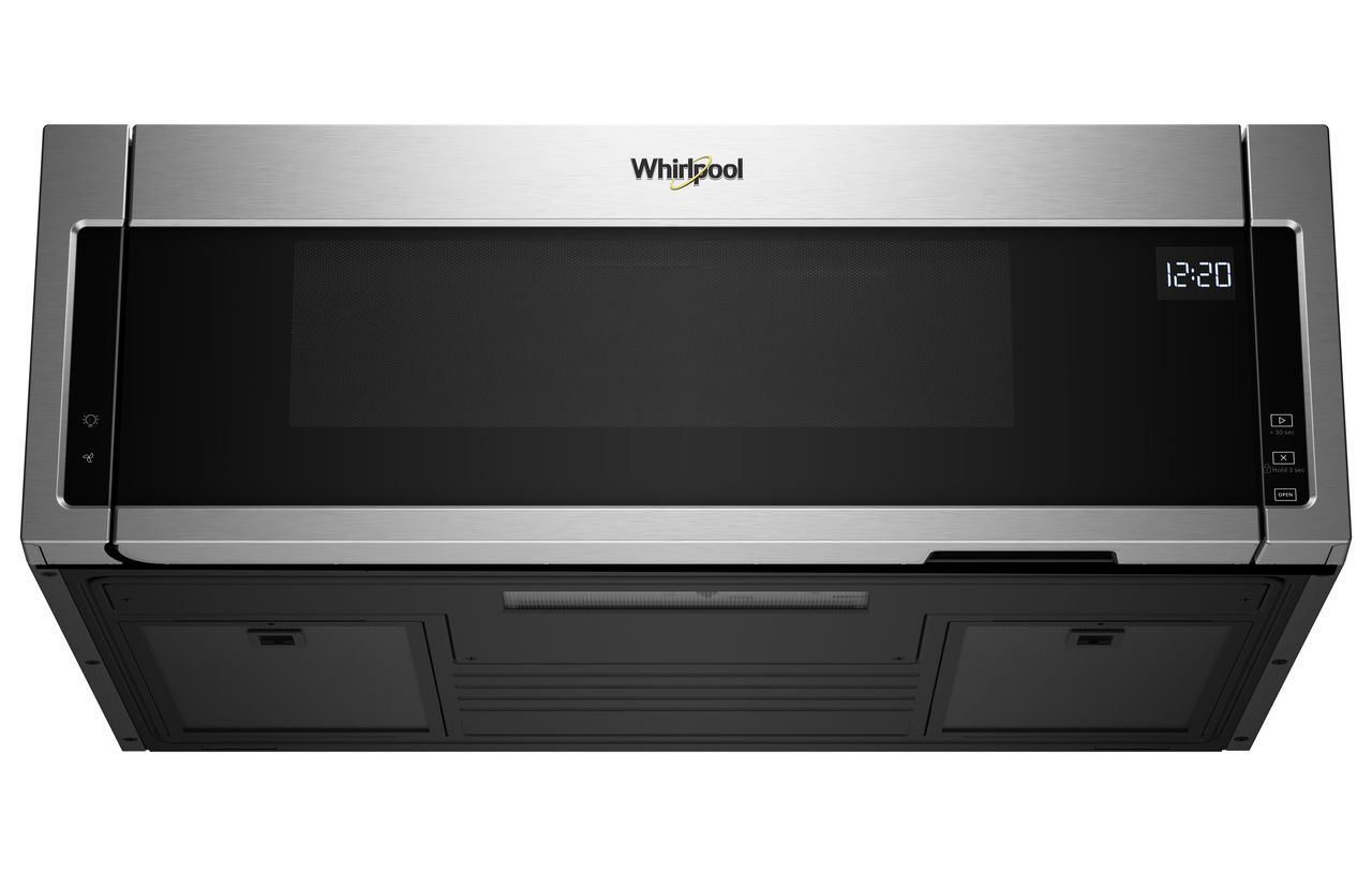 Whirlpool 1.1 Cu. Ft. Heritage Stainless Steel Low Profile Microwave Hood Combination