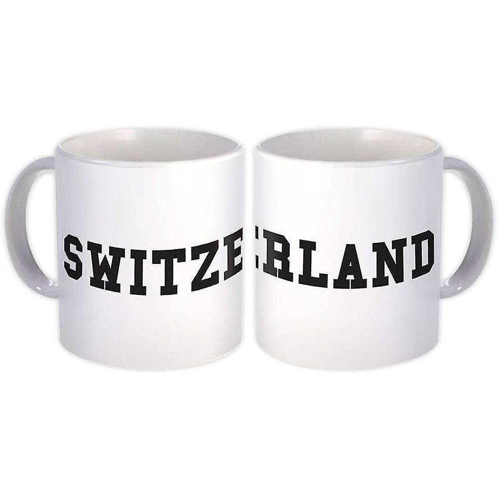 Gift Mug: Switzerland Flag