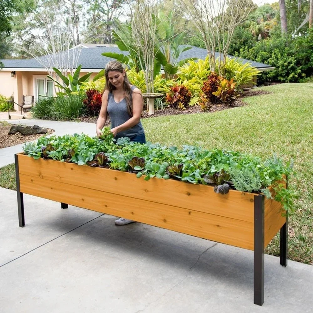 Heavy Duty Standing Garden Planters for Outdoor