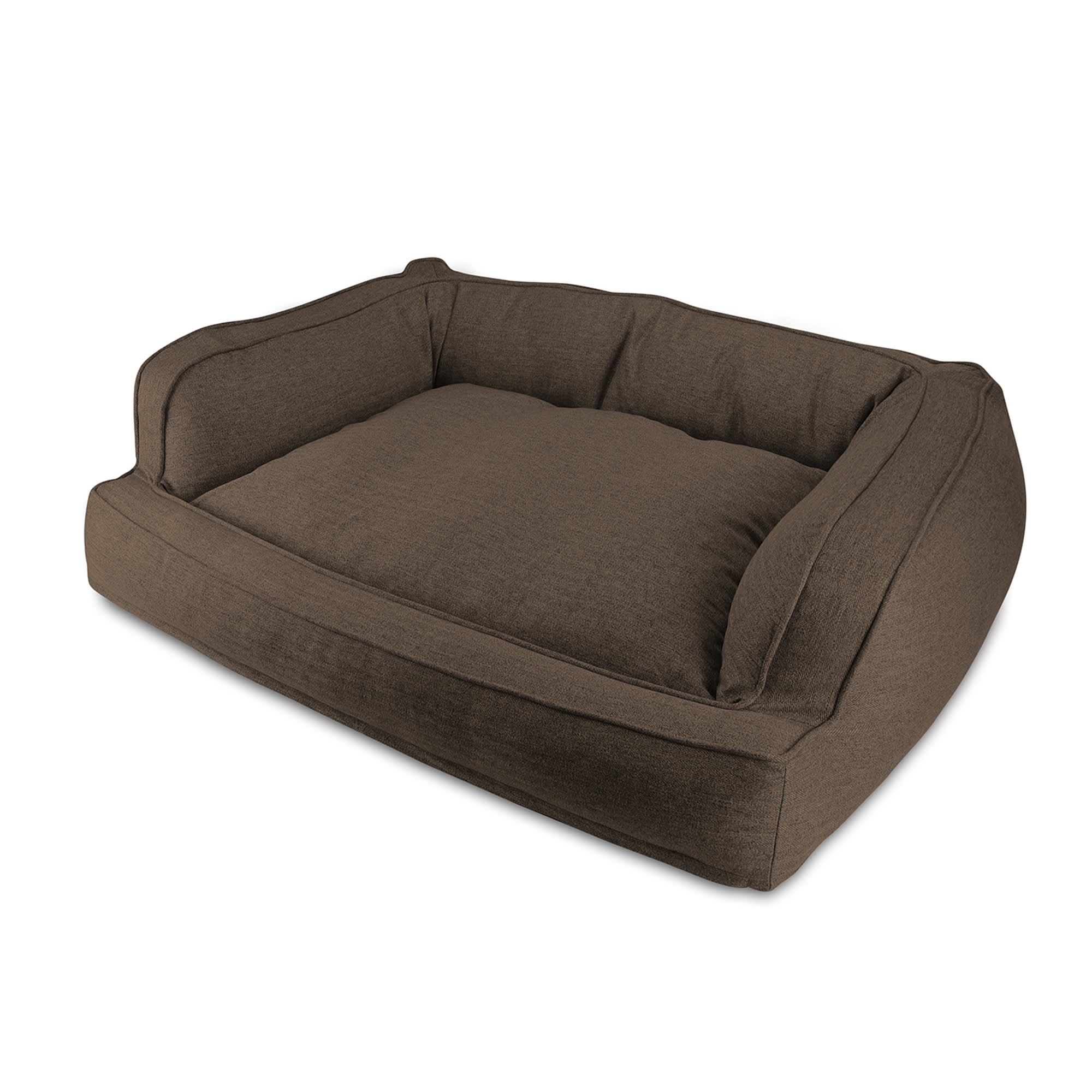 Canine Creations Brown Sofa Dog Bed， 41