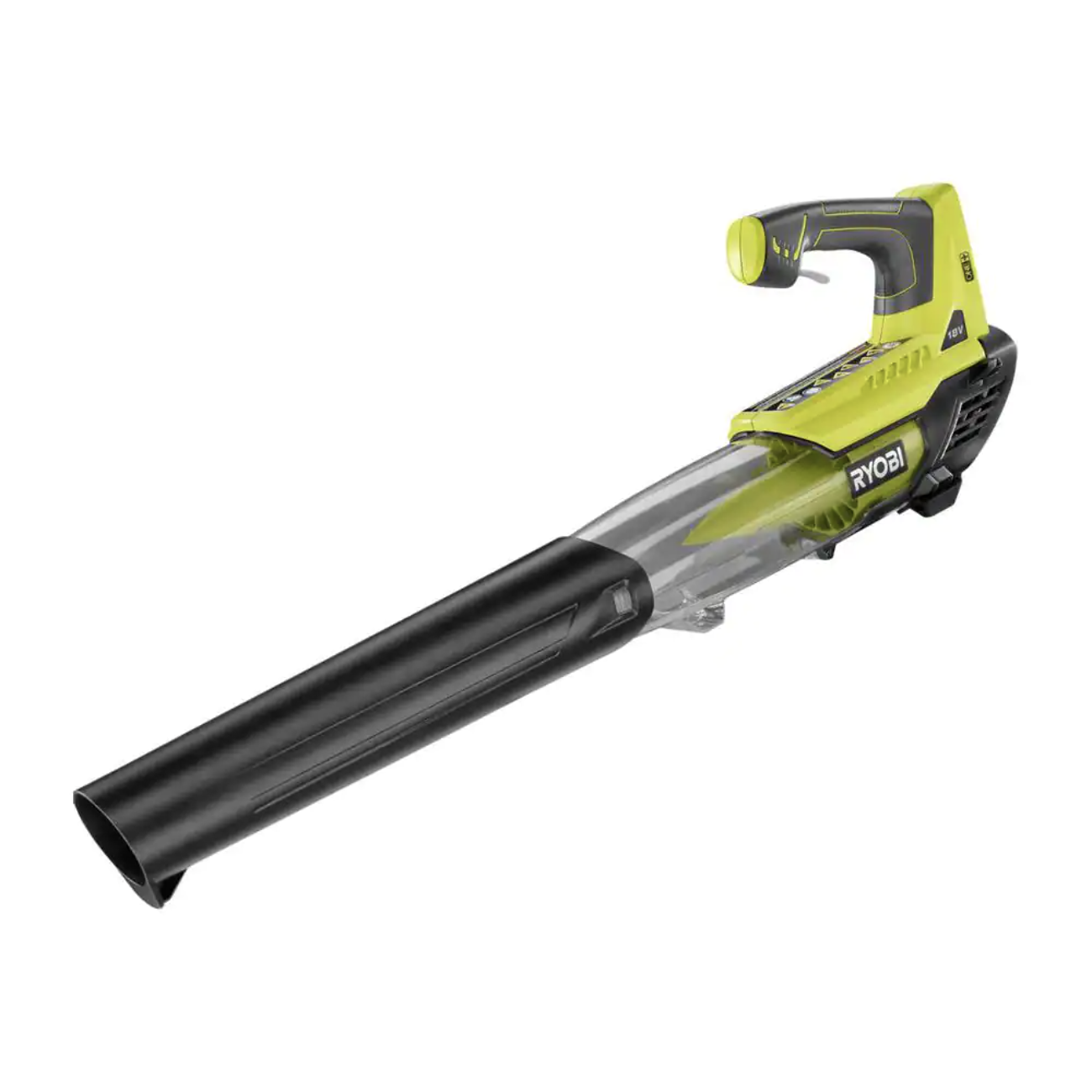 Ryobi ONE+ 18V 100 MPH 280 CFM Cordless Battery Variable-Speed Jet Fan Leaf Blower (Tool Only)