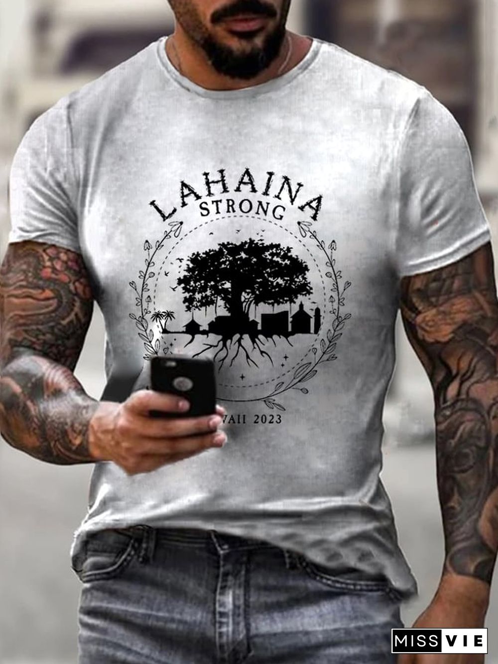 Men's Lahaina Strong Casual T-Shirt