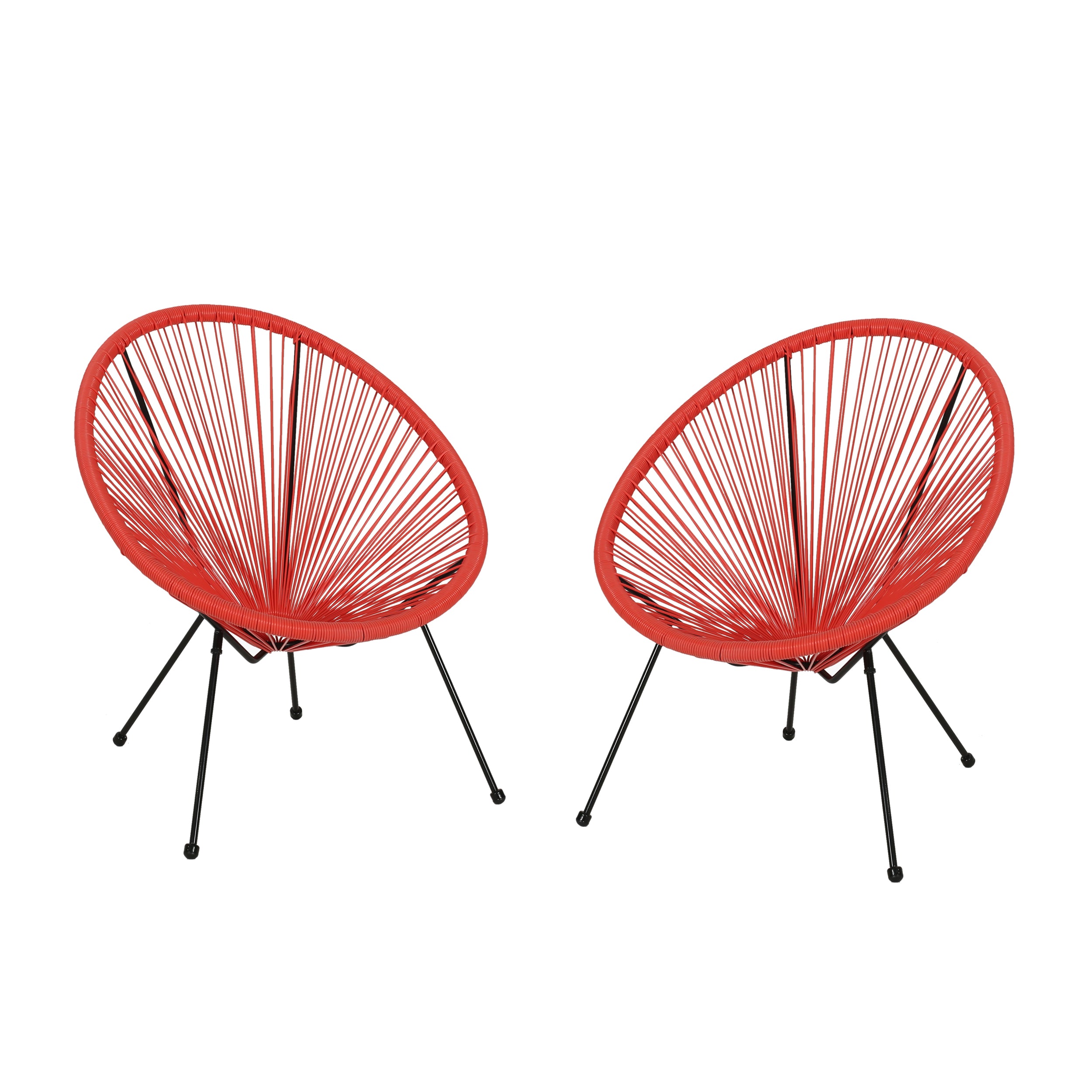 Major Outdoor Mexican String Weave Chair (Set of 2)