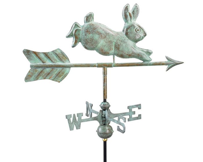 Good Directions Rabbit Roof Mount Weathervane 809V1R