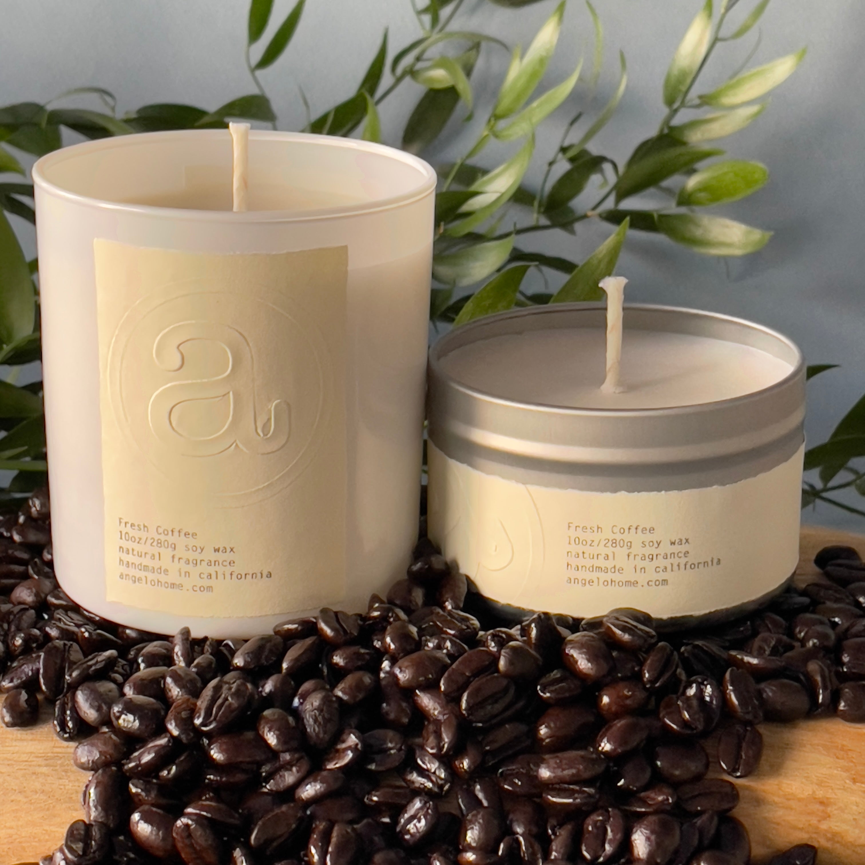 angelo:HOME Fresh Coffee Scented Candle