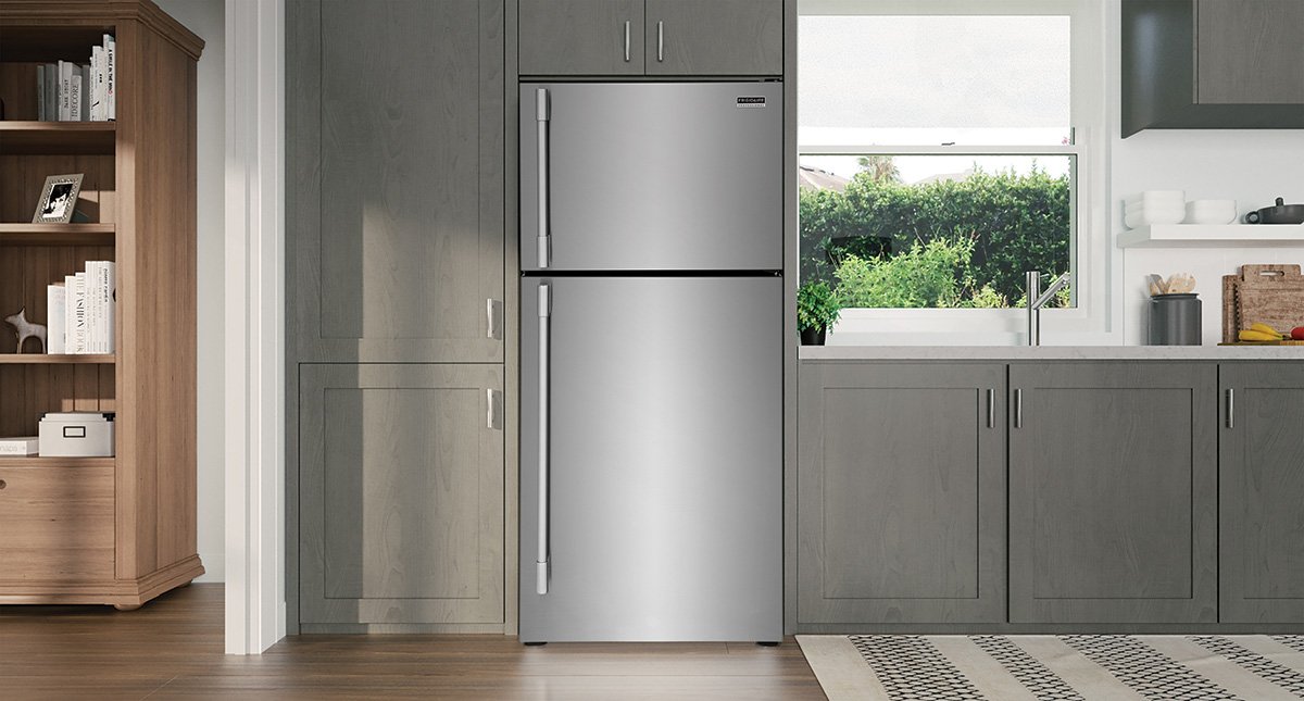 Frigidaire Professional ADA 20 Cu. Ft. Smudge-Proof Stainless Steel Top Freezer Refrigerator