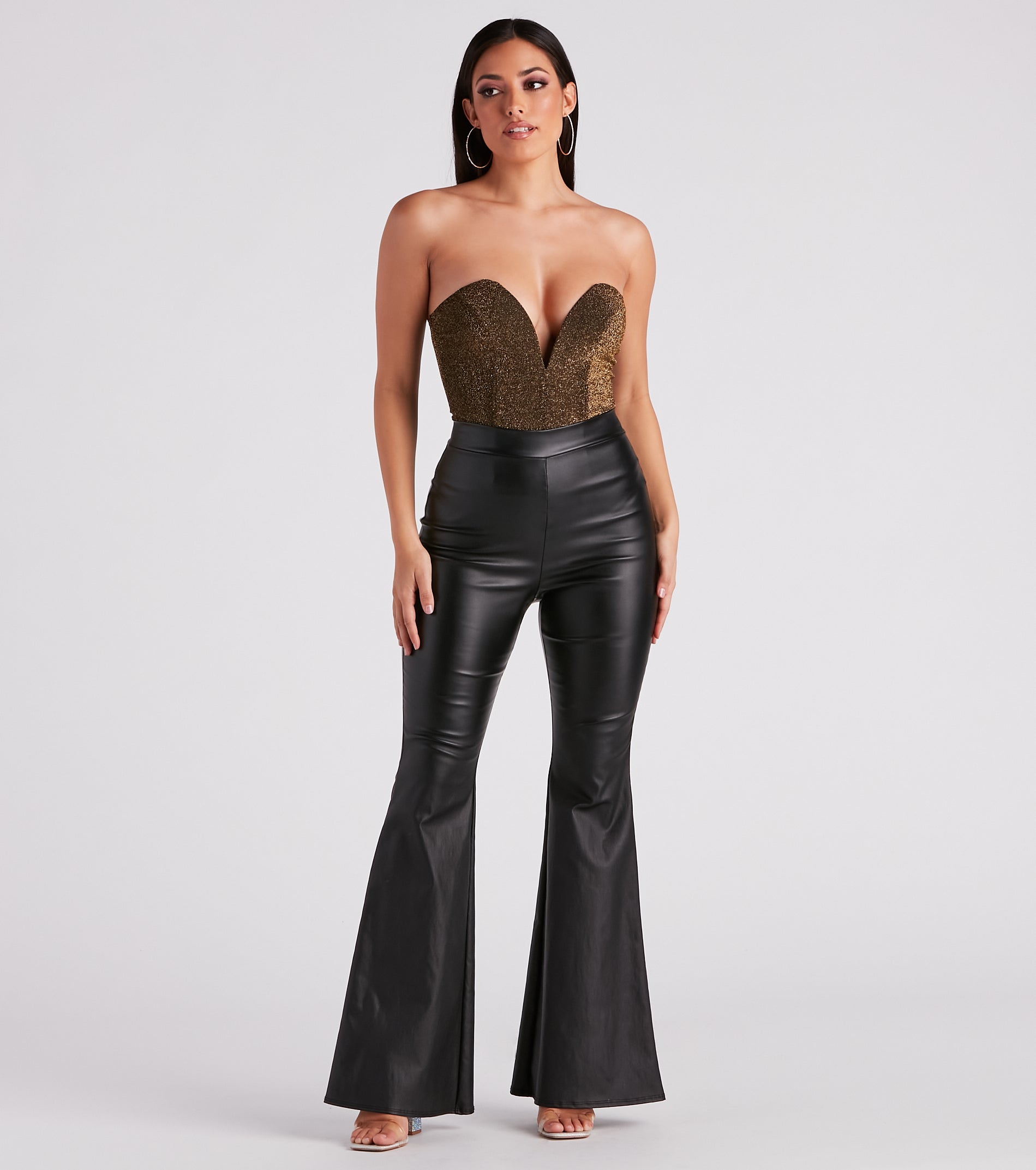 Gimme The Shine Strapless Bodysuit