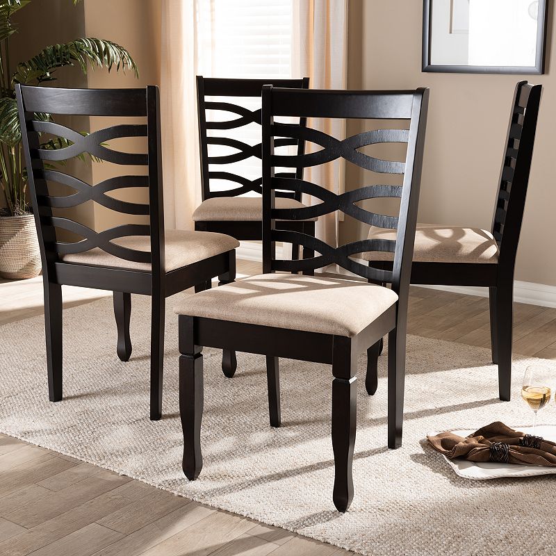 Baxton Studio Lanier Dining Chair Set