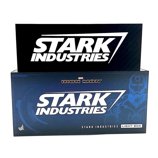 Hot Toys Marvel Stark Industries Logo 16 Inch Usb Light Box