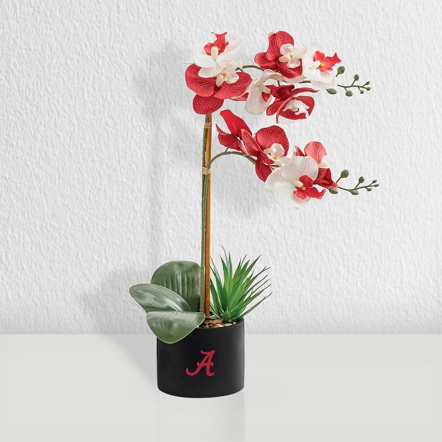 Quicskcart  Alabama State Faux Orchid， Indoor Artificial Plant For Home Decor