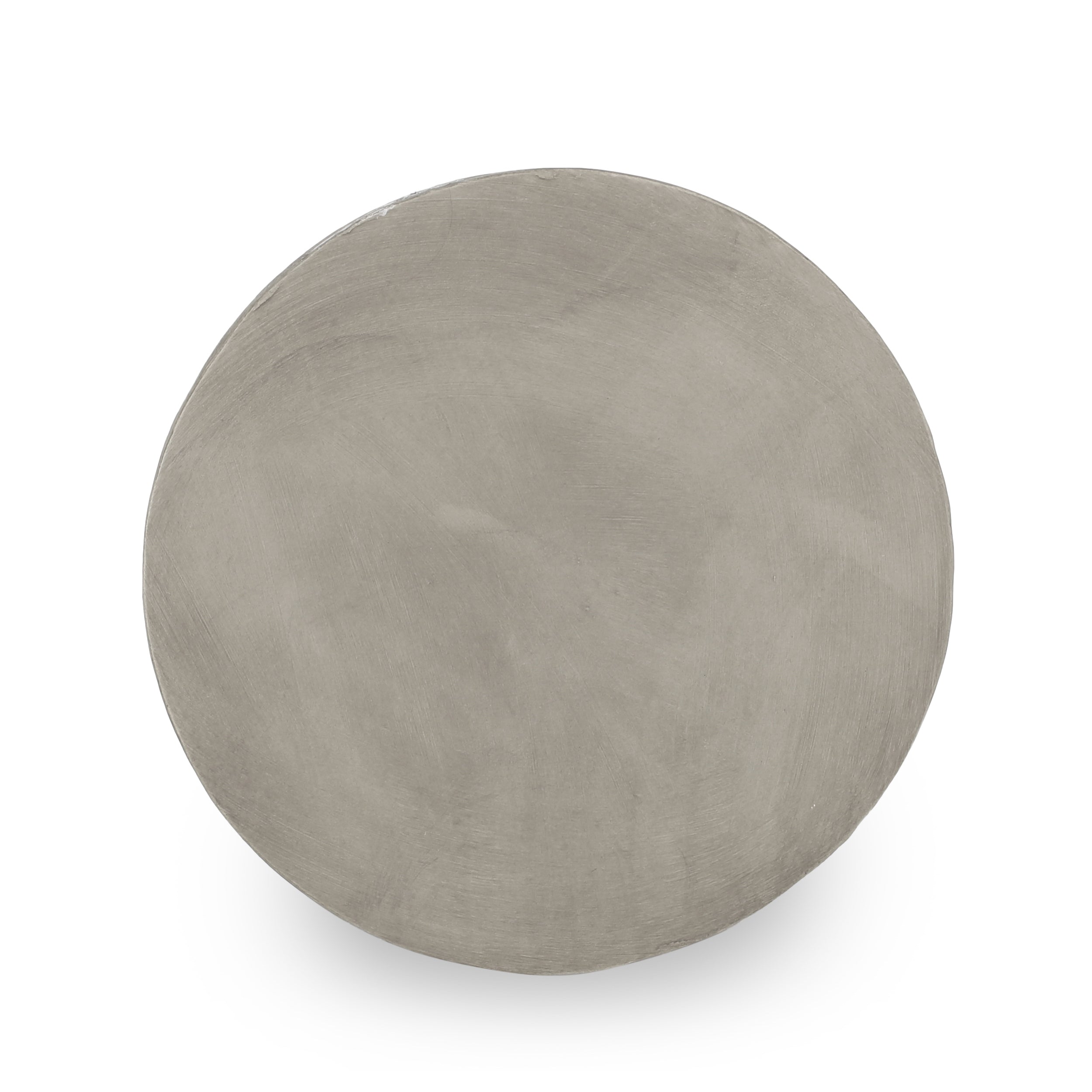 Carmello Outdoor Contemporary Lightweight Concrete Accent Side Table