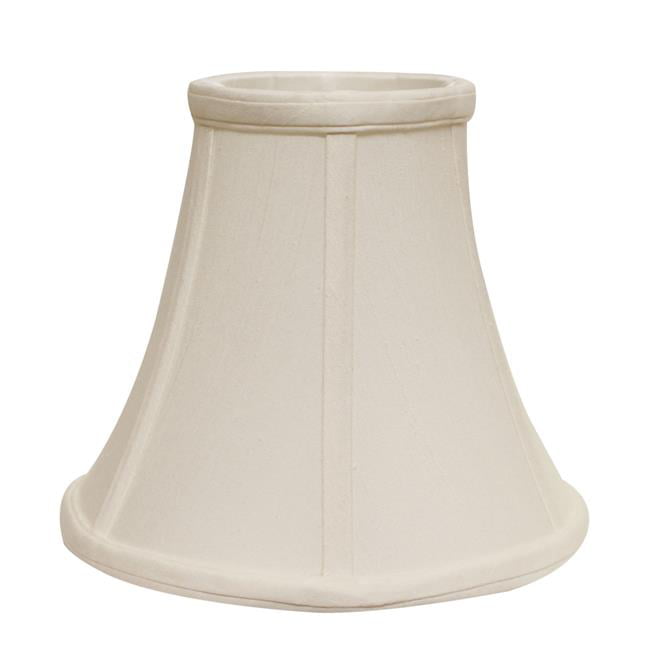 HomeRoots 469590 10 in. White Premium Bell Monay Shantung Lampshade