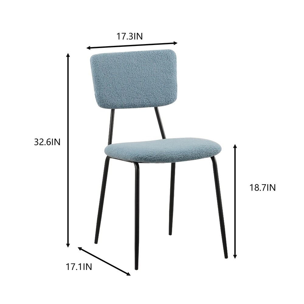 Modern Comfortable Dining Room Chairs Set of 6