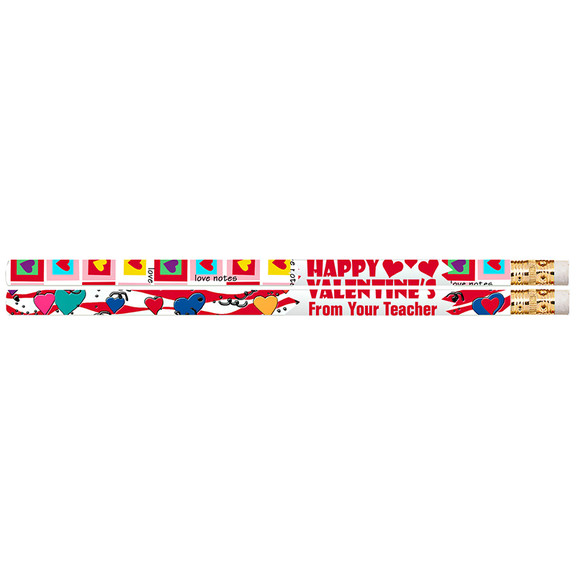 Musgrave Pencil Co MUS2518D 12Pk Happy Valentines ...