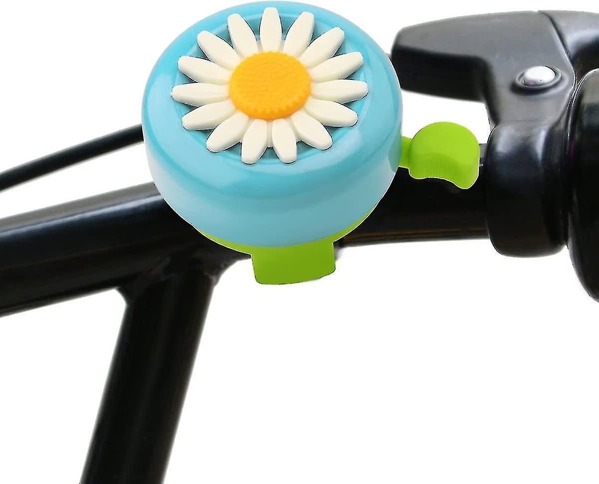 2 Pcs Kids Bike Bell， Cute Flower Bicycle Bell For Kid's Girls Boys， Toddler Bike Bells