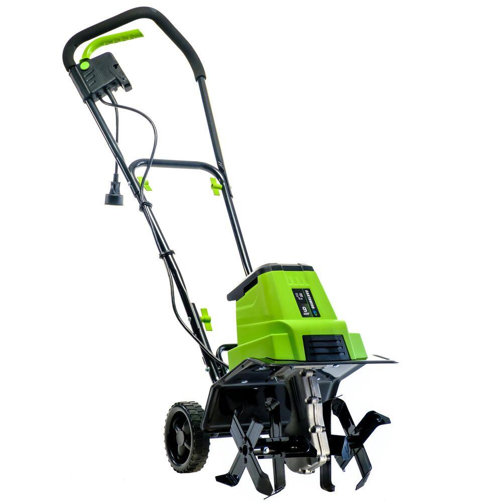 EARTHWISE POWER TOOLS BY ALM 12 in. 9 Amp Electric Garden Tiller Cultivator TC70090EW