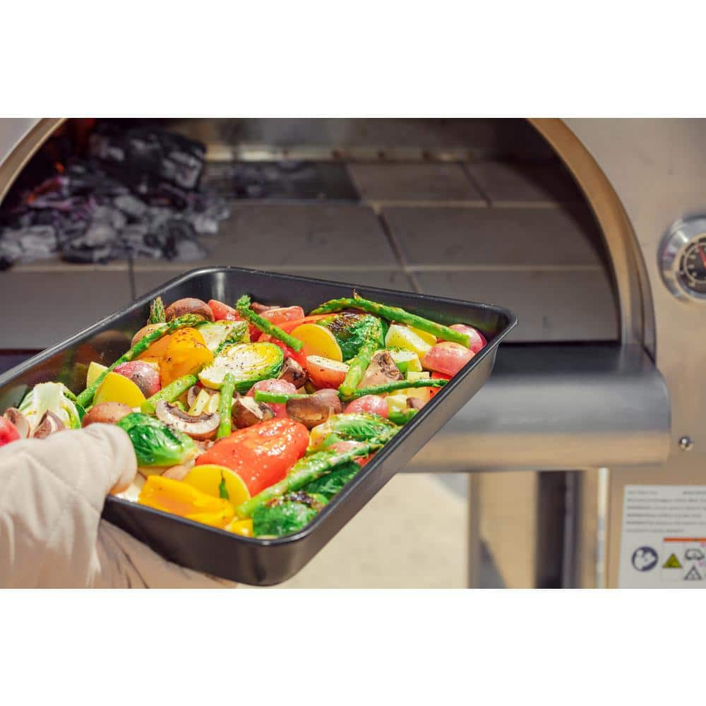 Empava Propane Tank Burning Outdoor Pizza Oven with Accessories in Stainless Steel EMPV-PG03