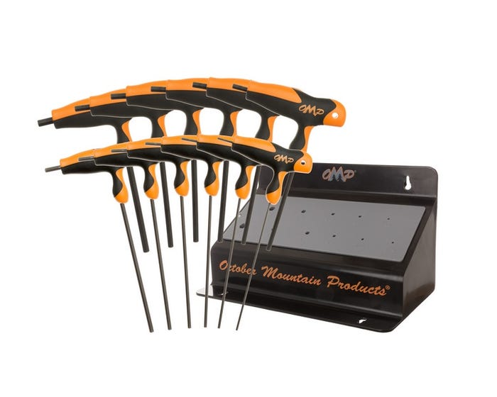 OMP Pro Shop Bench Hex Wrench Set 13194